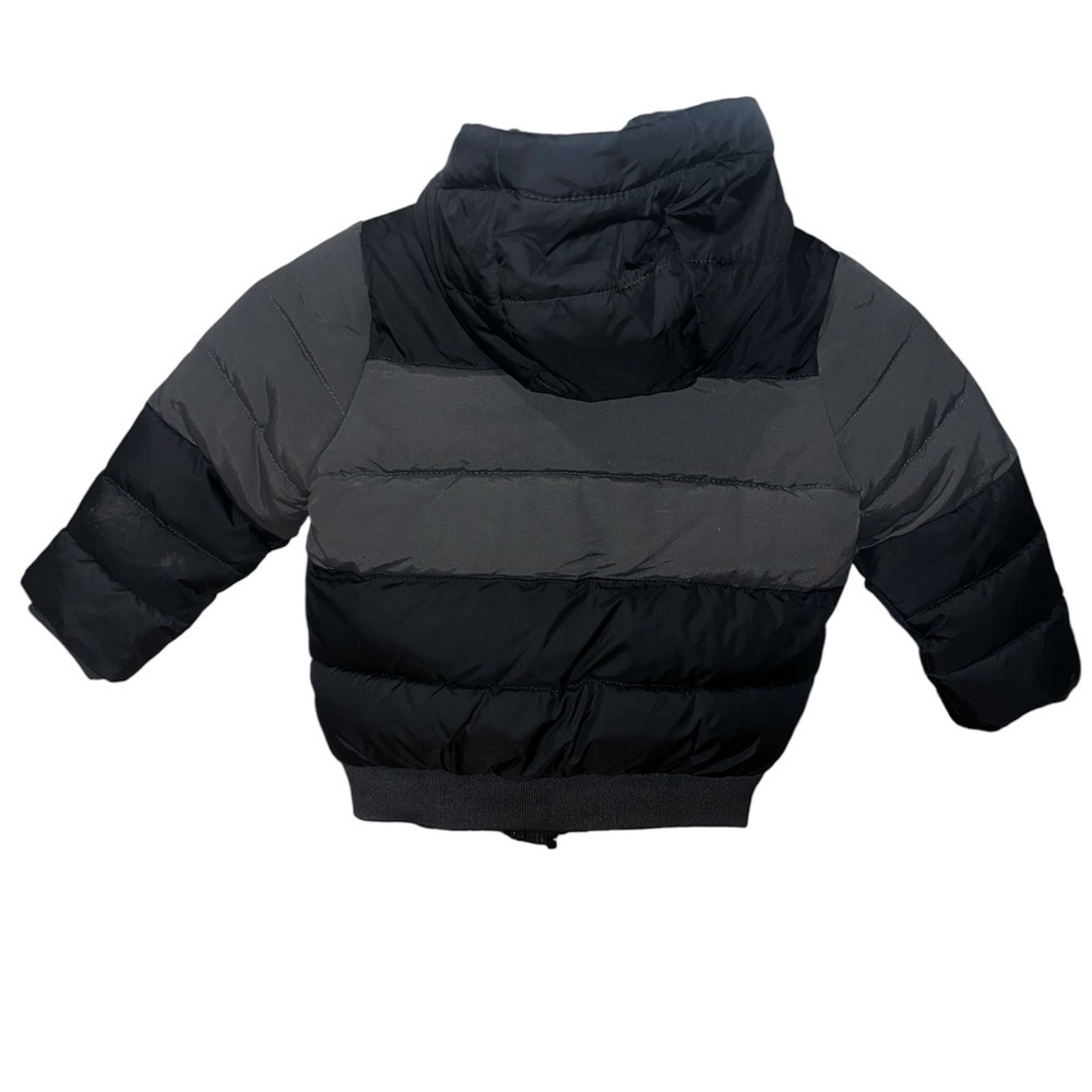Zara Kids Black and Gray Puffer Jacket - Picture 4 of 5